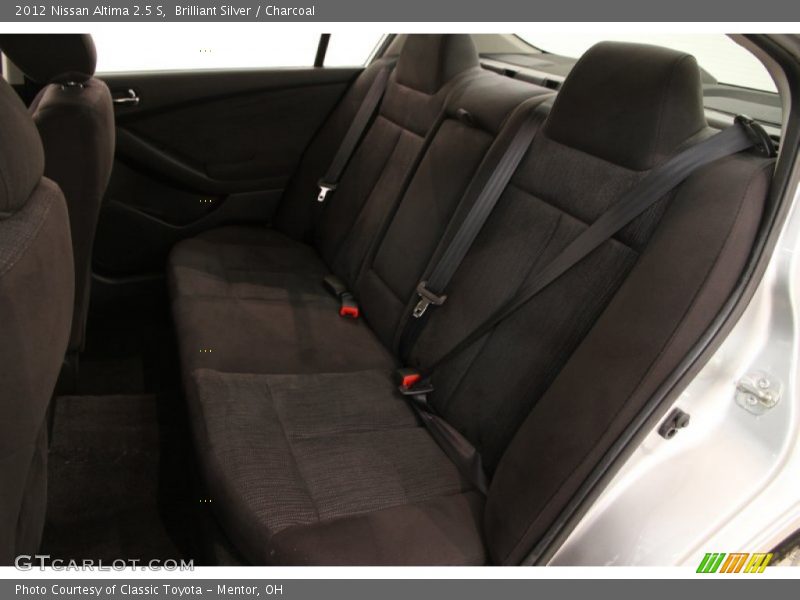 Brilliant Silver / Charcoal 2012 Nissan Altima 2.5 S