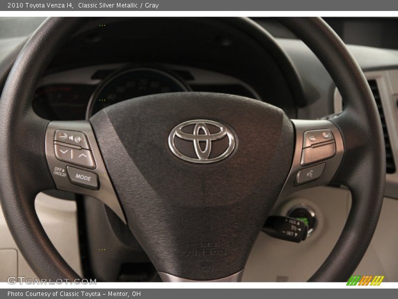 Classic Silver Metallic / Gray 2010 Toyota Venza I4