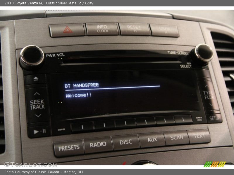 Classic Silver Metallic / Gray 2010 Toyota Venza I4