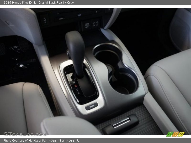 Crystal Black Pearl / Gray 2016 Honda Pilot EX-L