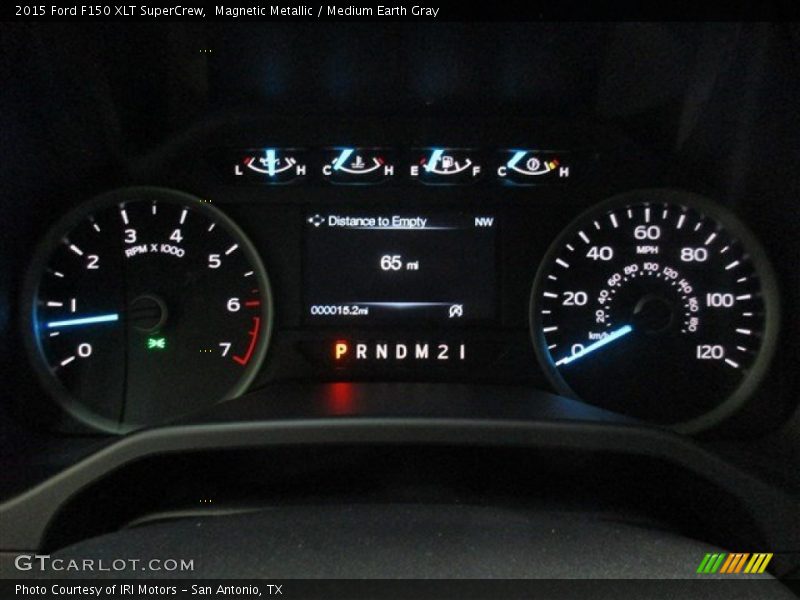 Magnetic Metallic / Medium Earth Gray 2015 Ford F150 XLT SuperCrew