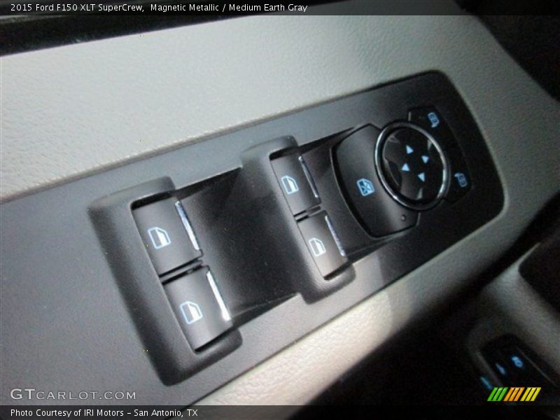 Magnetic Metallic / Medium Earth Gray 2015 Ford F150 XLT SuperCrew