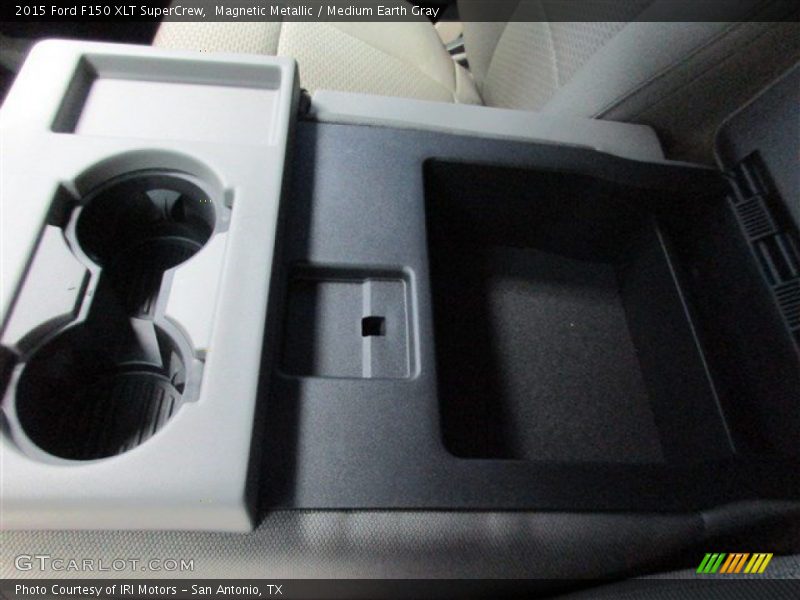 Magnetic Metallic / Medium Earth Gray 2015 Ford F150 XLT SuperCrew