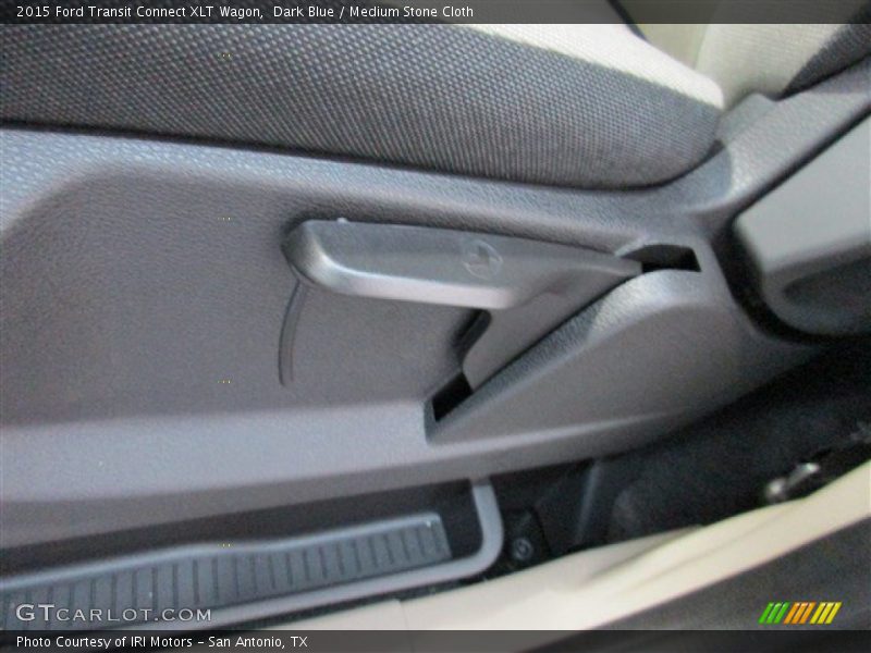 Dark Blue / Medium Stone Cloth 2015 Ford Transit Connect XLT Wagon