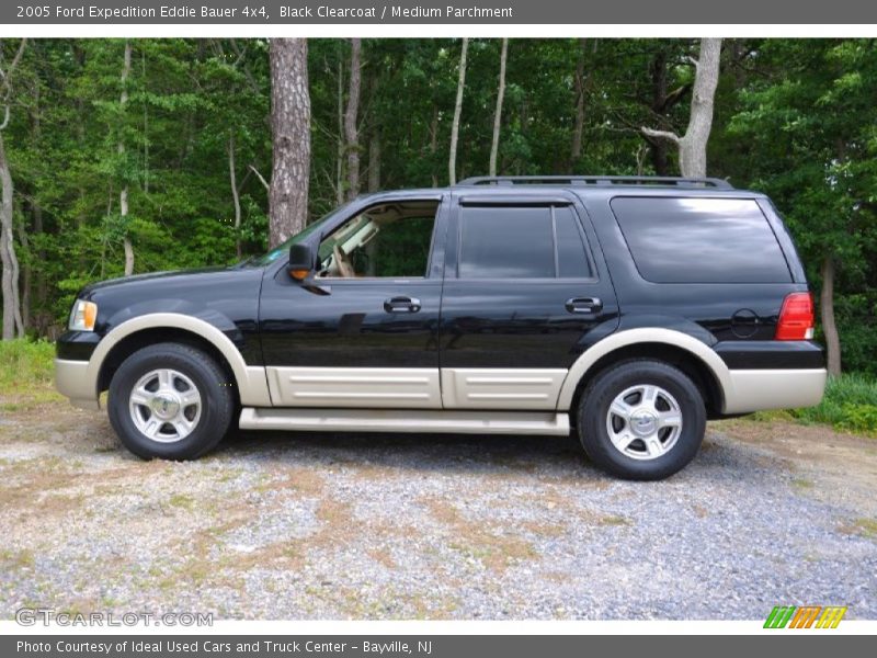 Black Clearcoat / Medium Parchment 2005 Ford Expedition Eddie Bauer 4x4