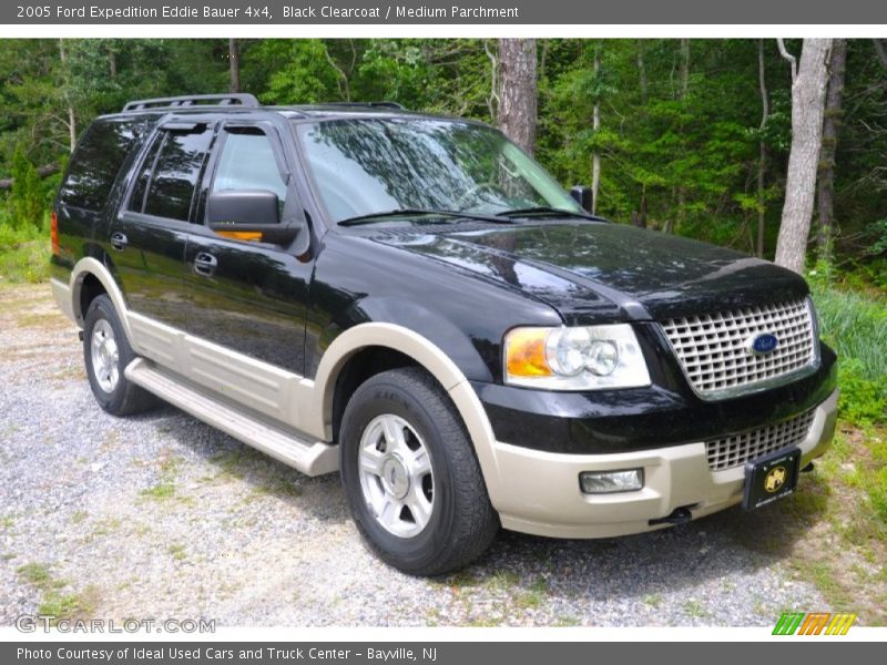 Black Clearcoat / Medium Parchment 2005 Ford Expedition Eddie Bauer 4x4
