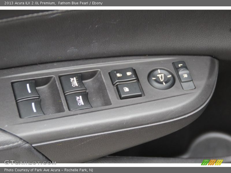 Fathom Blue Pearl / Ebony 2013 Acura ILX 2.0L Premium