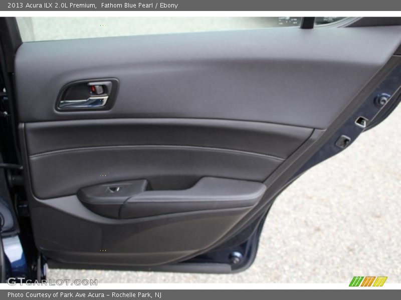 Fathom Blue Pearl / Ebony 2013 Acura ILX 2.0L Premium
