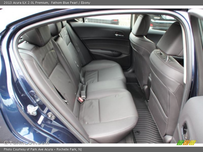 Fathom Blue Pearl / Ebony 2013 Acura ILX 2.0L Premium