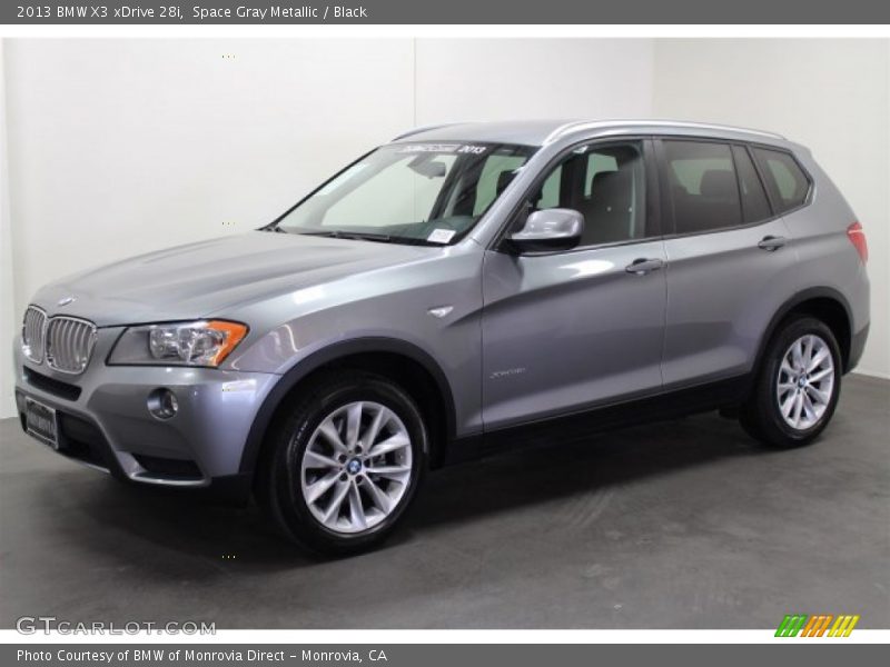 Space Gray Metallic / Black 2013 BMW X3 xDrive 28i