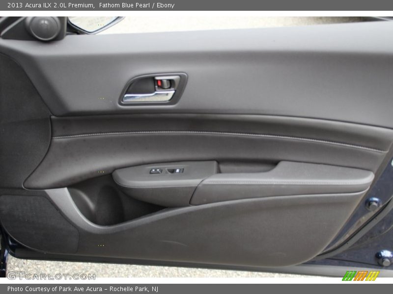 Fathom Blue Pearl / Ebony 2013 Acura ILX 2.0L Premium