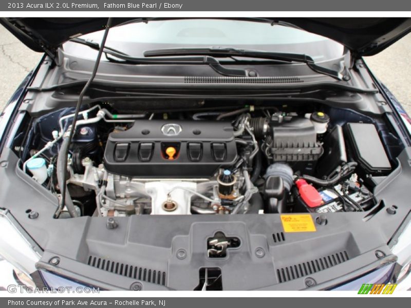 Fathom Blue Pearl / Ebony 2013 Acura ILX 2.0L Premium