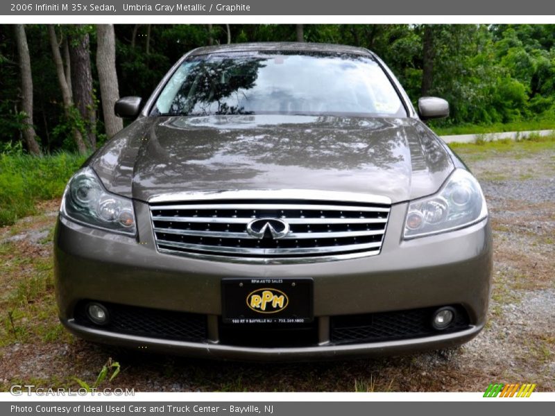 Umbria Gray Metallic / Graphite 2006 Infiniti M 35x Sedan