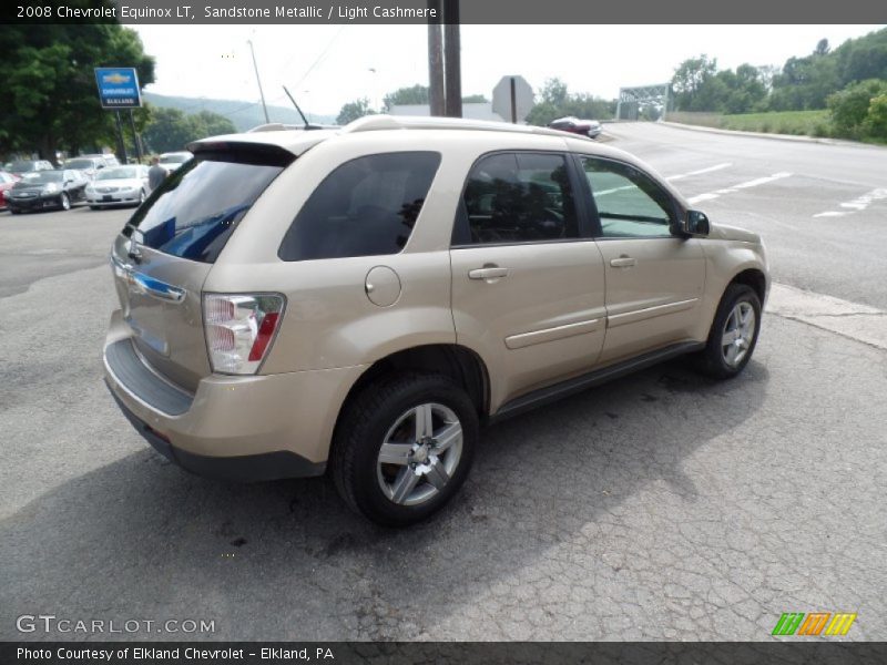 Sandstone Metallic / Light Cashmere 2008 Chevrolet Equinox LT