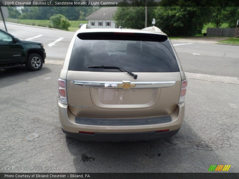 Sandstone Metallic / Light Cashmere 2008 Chevrolet Equinox LT