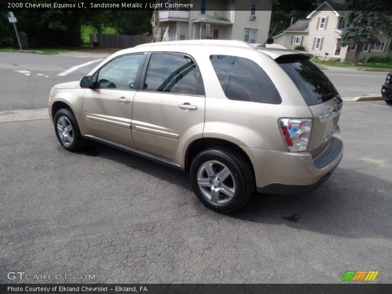 Sandstone Metallic / Light Cashmere 2008 Chevrolet Equinox LT