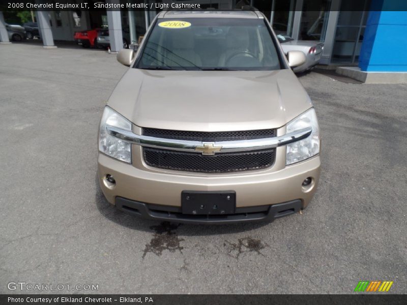 Sandstone Metallic / Light Cashmere 2008 Chevrolet Equinox LT
