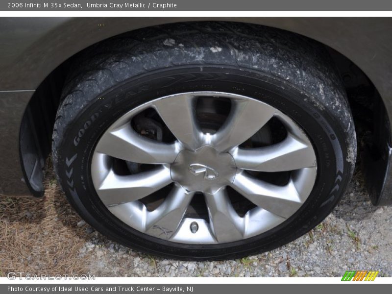 Umbria Gray Metallic / Graphite 2006 Infiniti M 35x Sedan