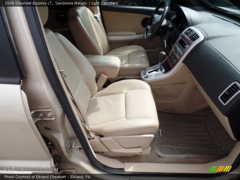 Sandstone Metallic / Light Cashmere 2008 Chevrolet Equinox LT