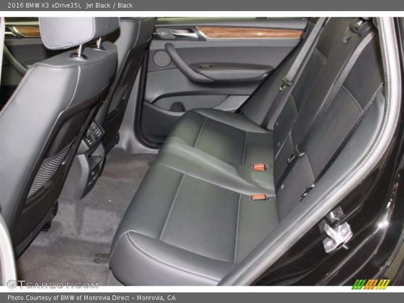 Jet Black / Black 2016 BMW X3 xDrive35i