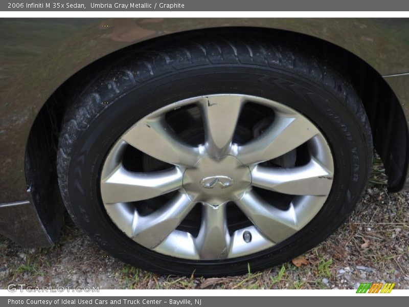 Umbria Gray Metallic / Graphite 2006 Infiniti M 35x Sedan