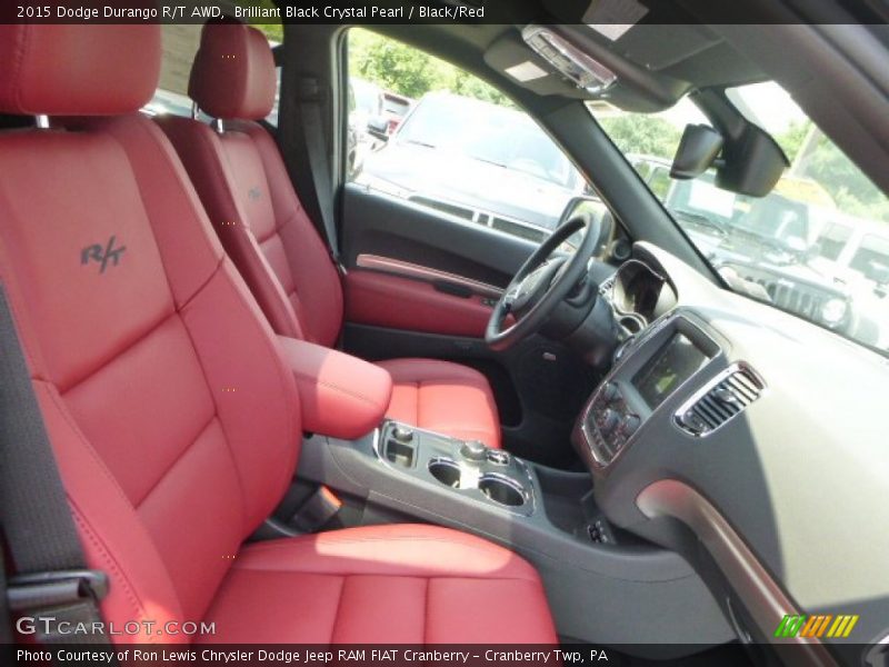  2015 Durango R/T AWD Black/Red Interior