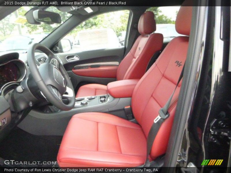  2015 Durango R/T AWD Black/Red Interior