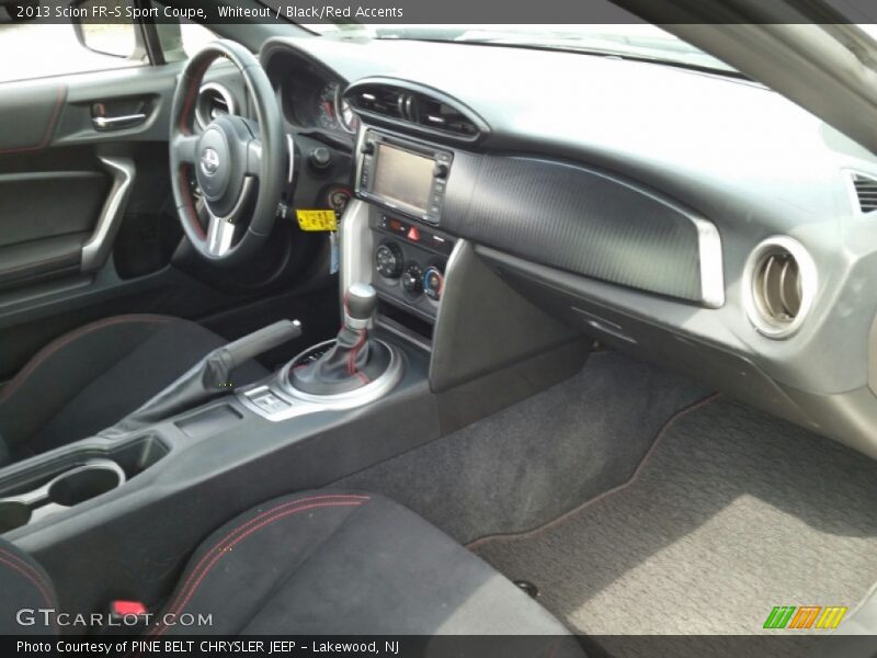 Whiteout / Black/Red Accents 2013 Scion FR-S Sport Coupe