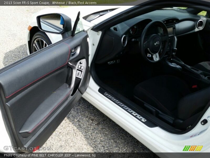 Whiteout / Black/Red Accents 2013 Scion FR-S Sport Coupe