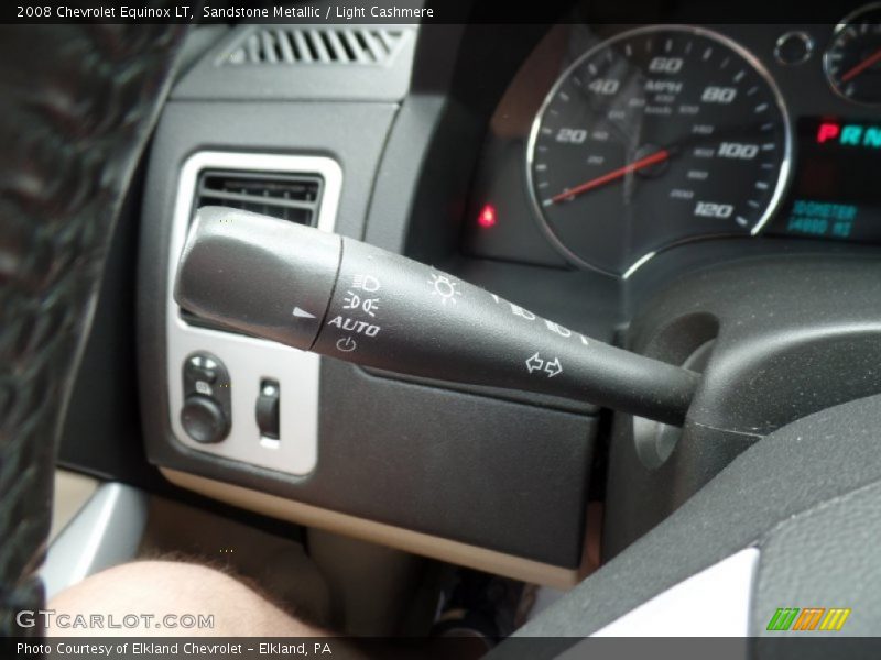 Sandstone Metallic / Light Cashmere 2008 Chevrolet Equinox LT