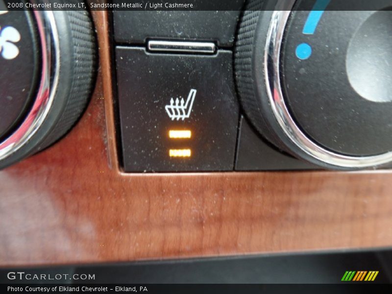 Sandstone Metallic / Light Cashmere 2008 Chevrolet Equinox LT