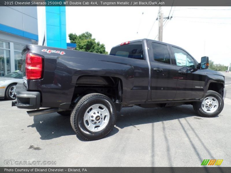 Tungsten Metallic / Jet Black/Dark Ash 2015 Chevrolet Silverado 2500HD WT Double Cab 4x4