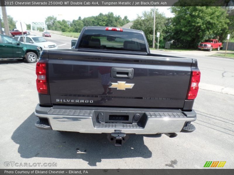Tungsten Metallic / Jet Black/Dark Ash 2015 Chevrolet Silverado 2500HD WT Double Cab 4x4
