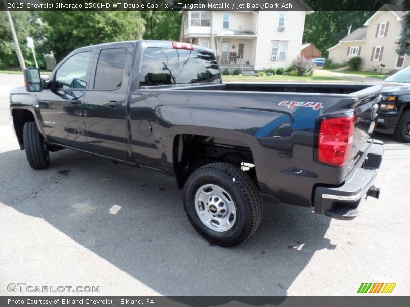 Tungsten Metallic / Jet Black/Dark Ash 2015 Chevrolet Silverado 2500HD WT Double Cab 4x4