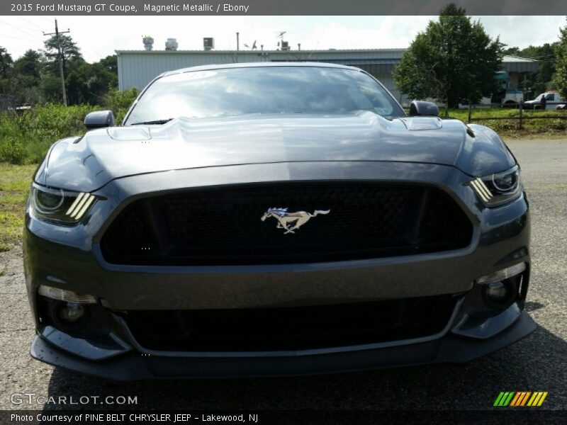 Magnetic Metallic / Ebony 2015 Ford Mustang GT Coupe