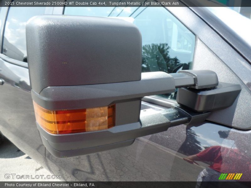 Tungsten Metallic / Jet Black/Dark Ash 2015 Chevrolet Silverado 2500HD WT Double Cab 4x4