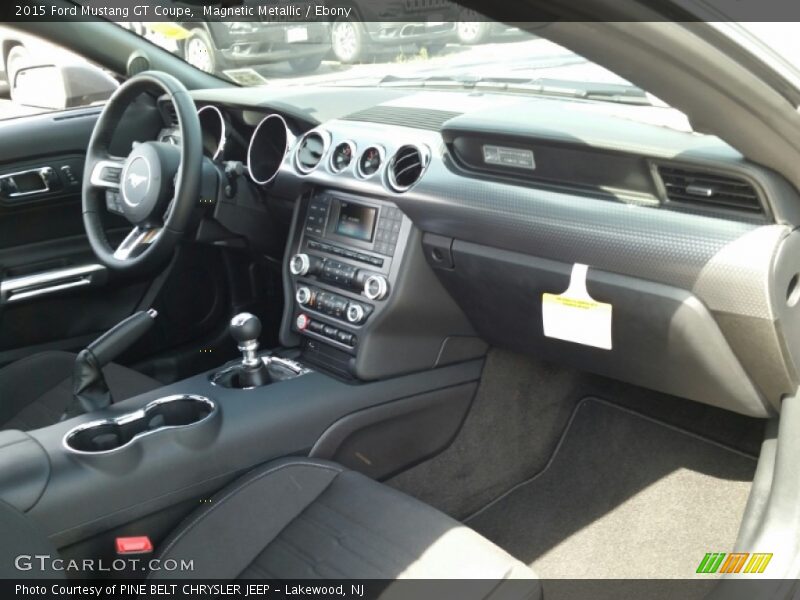 Magnetic Metallic / Ebony 2015 Ford Mustang GT Coupe