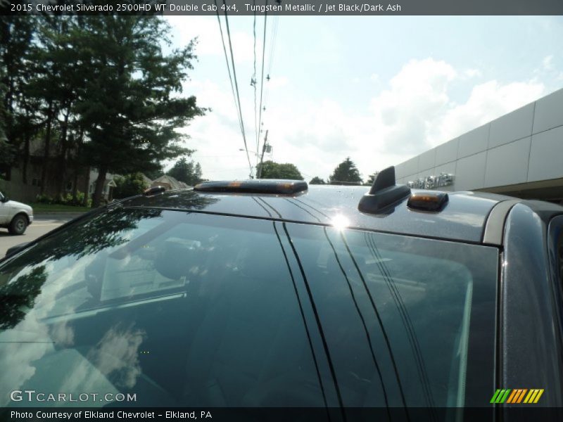 Tungsten Metallic / Jet Black/Dark Ash 2015 Chevrolet Silverado 2500HD WT Double Cab 4x4