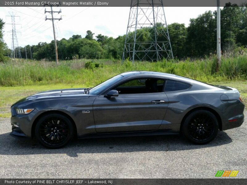 Magnetic Metallic / Ebony 2015 Ford Mustang GT Coupe