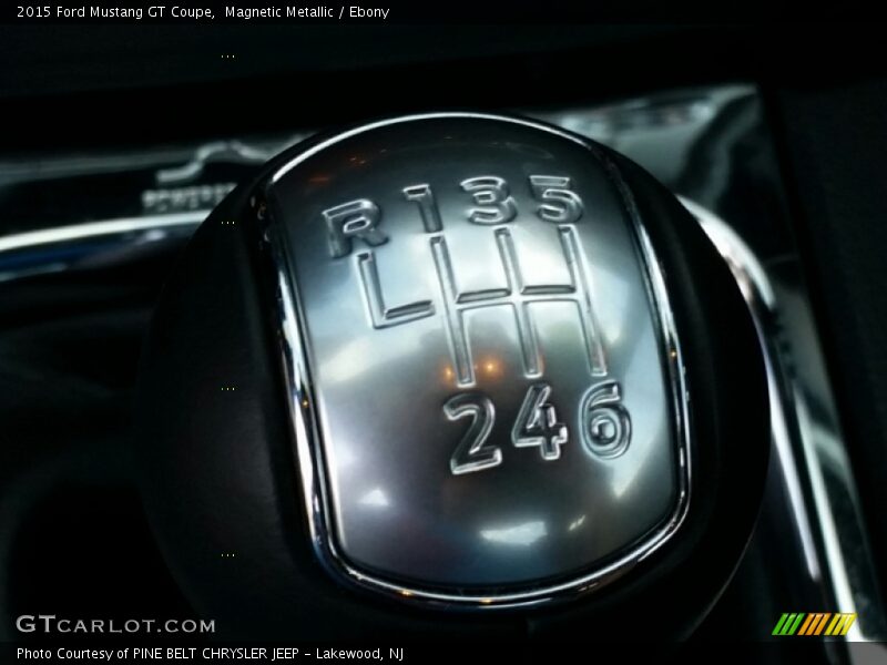 Magnetic Metallic / Ebony 2015 Ford Mustang GT Coupe