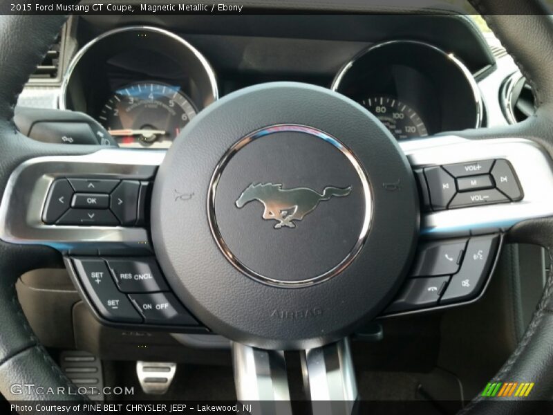 Magnetic Metallic / Ebony 2015 Ford Mustang GT Coupe