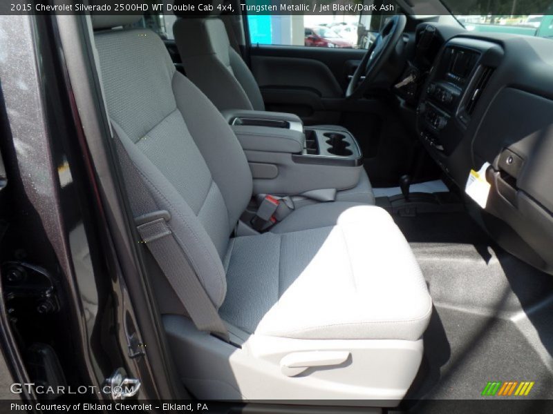 Tungsten Metallic / Jet Black/Dark Ash 2015 Chevrolet Silverado 2500HD WT Double Cab 4x4