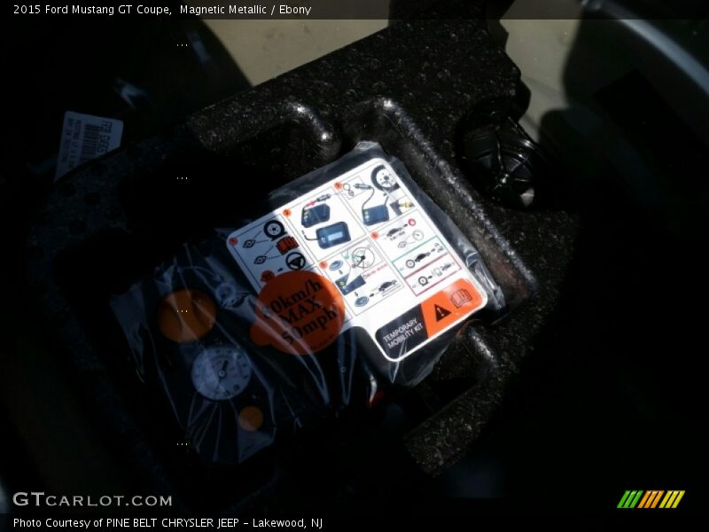 Magnetic Metallic / Ebony 2015 Ford Mustang GT Coupe