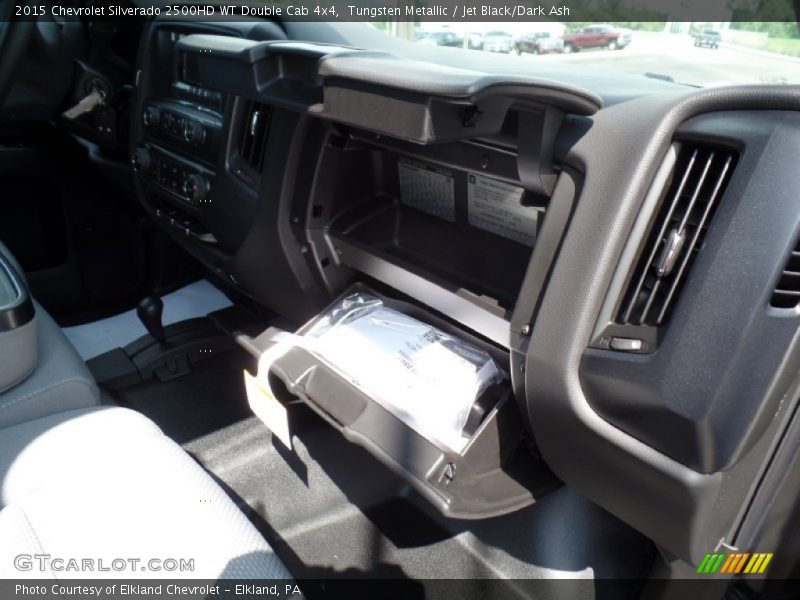 Tungsten Metallic / Jet Black/Dark Ash 2015 Chevrolet Silverado 2500HD WT Double Cab 4x4