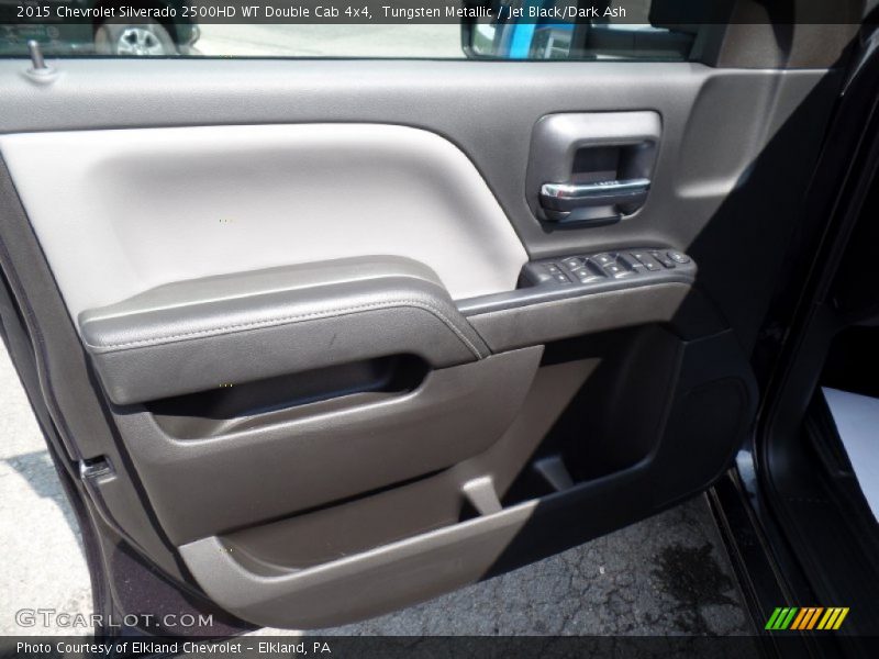 Tungsten Metallic / Jet Black/Dark Ash 2015 Chevrolet Silverado 2500HD WT Double Cab 4x4