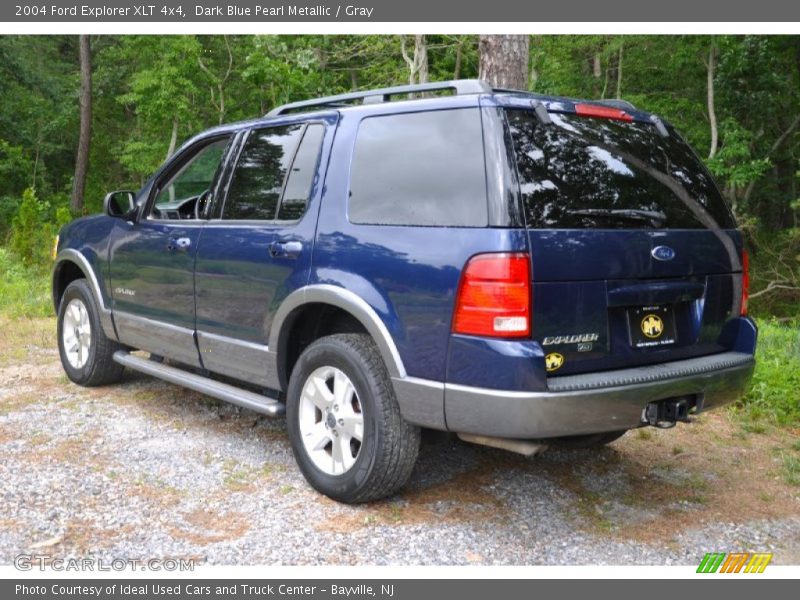 Dark Blue Pearl Metallic / Gray 2004 Ford Explorer XLT 4x4