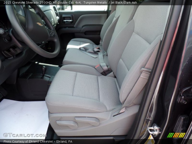 Tungsten Metallic / Jet Black/Dark Ash 2015 Chevrolet Silverado 2500HD WT Double Cab 4x4