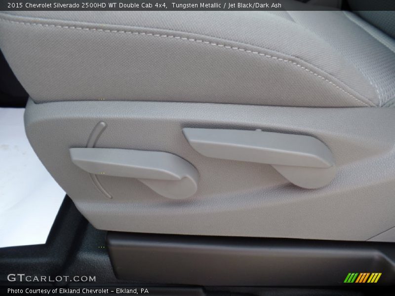 Tungsten Metallic / Jet Black/Dark Ash 2015 Chevrolet Silverado 2500HD WT Double Cab 4x4
