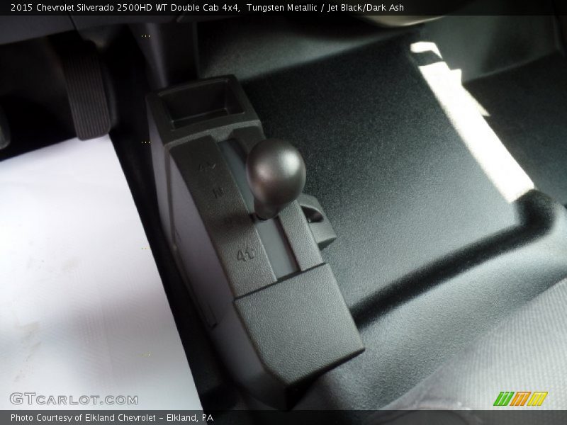Tungsten Metallic / Jet Black/Dark Ash 2015 Chevrolet Silverado 2500HD WT Double Cab 4x4
