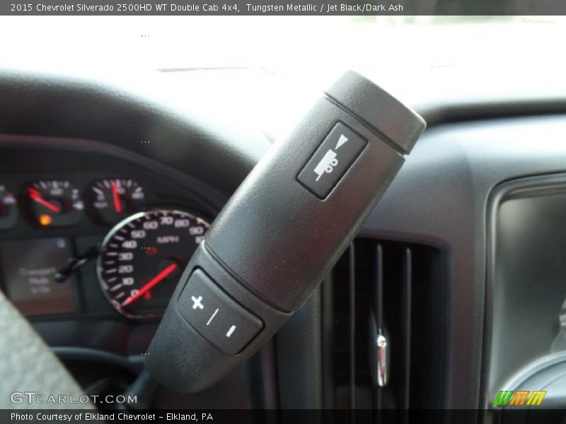 Tungsten Metallic / Jet Black/Dark Ash 2015 Chevrolet Silverado 2500HD WT Double Cab 4x4